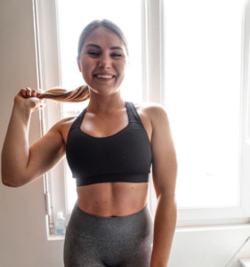 Emilie detré influenceuse sport Instagram